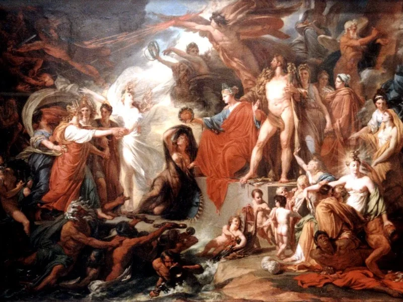 1760-Jacques Réattu - Il trionfo della civiltà
